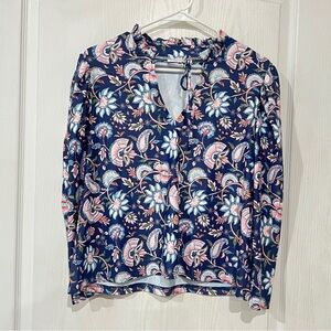 Smith & Quinn Floral Navy Blouse